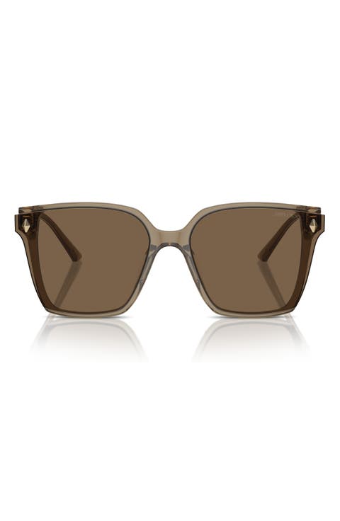 61mm Oversize Square Sunglasses