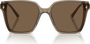 Jimmy Choo 61mm Oversize Square Sunglasses