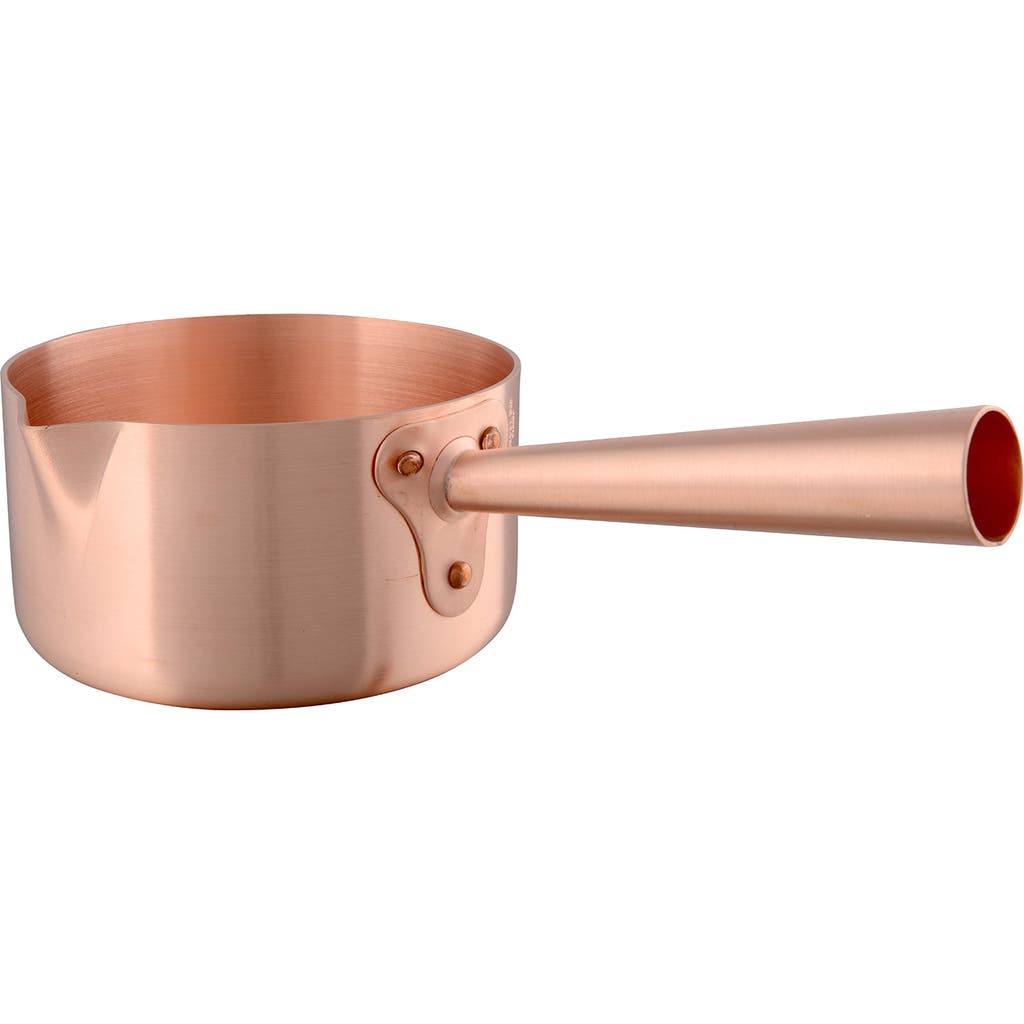 Mauviel M'passion 0.9 Qt. Sugar Sauce Pan, Copper Handle In Copper