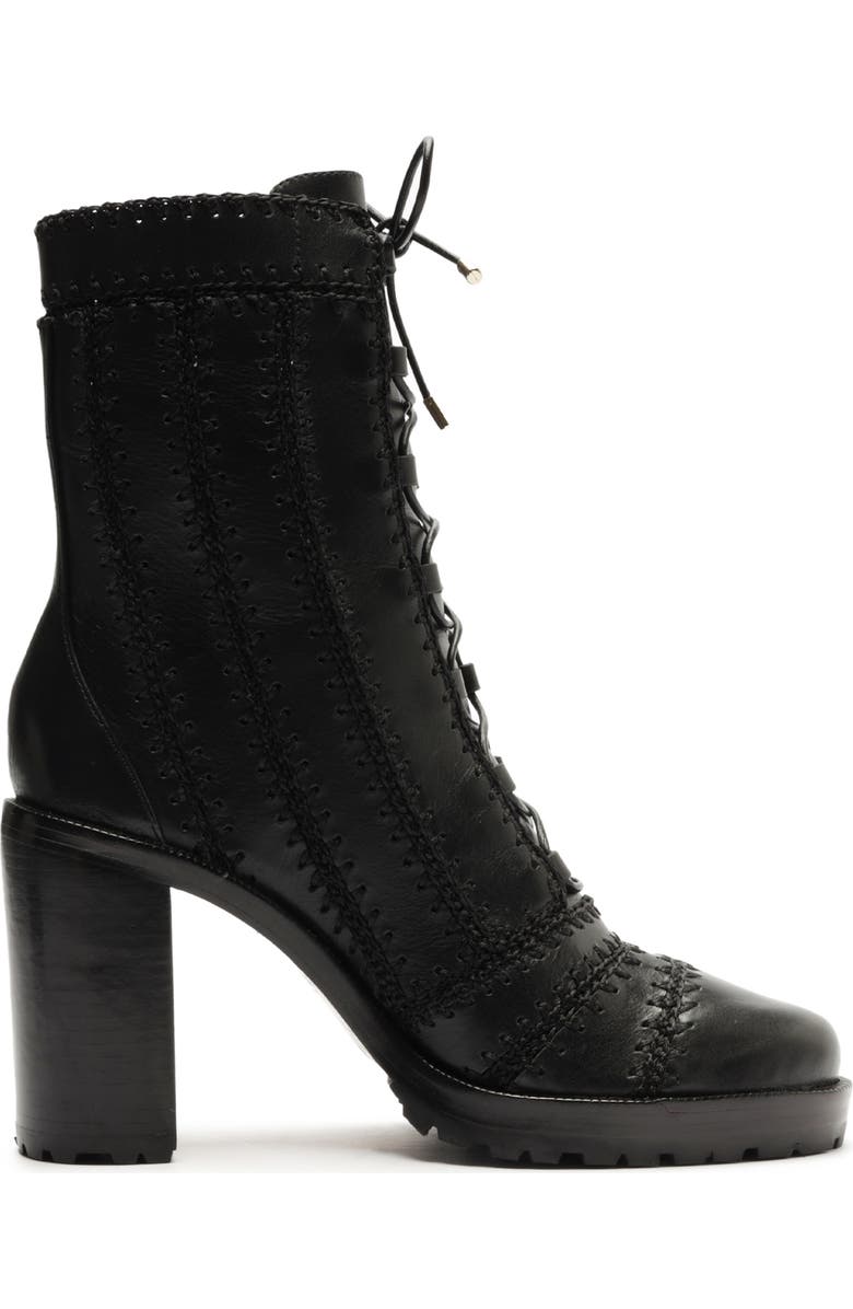 Alexandre Birman Regina Block Heel Combat Boot, Alternate, color,