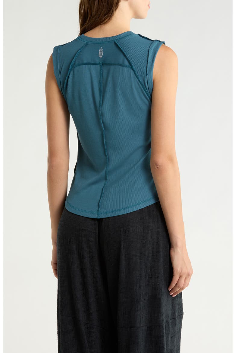 Love My Twist Muscle Tee, Alternate, color, RIPTIDE