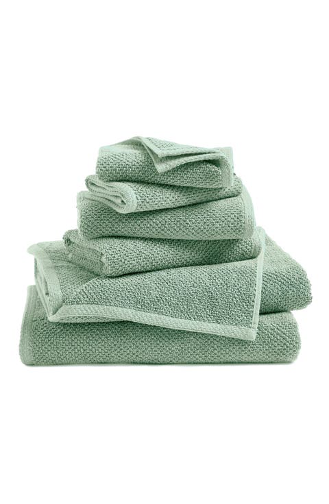 Cotton 6-Piece Textured Towel Set