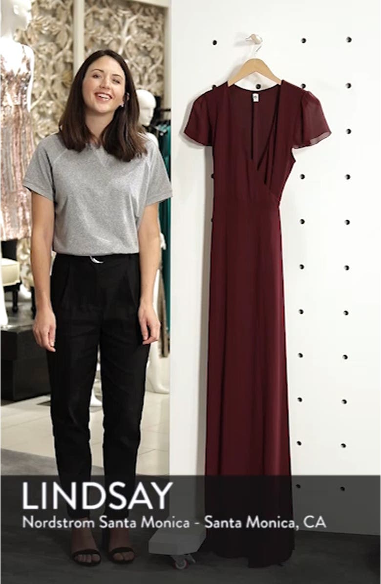 Noelle Wrap Dress, sales video thumbnail