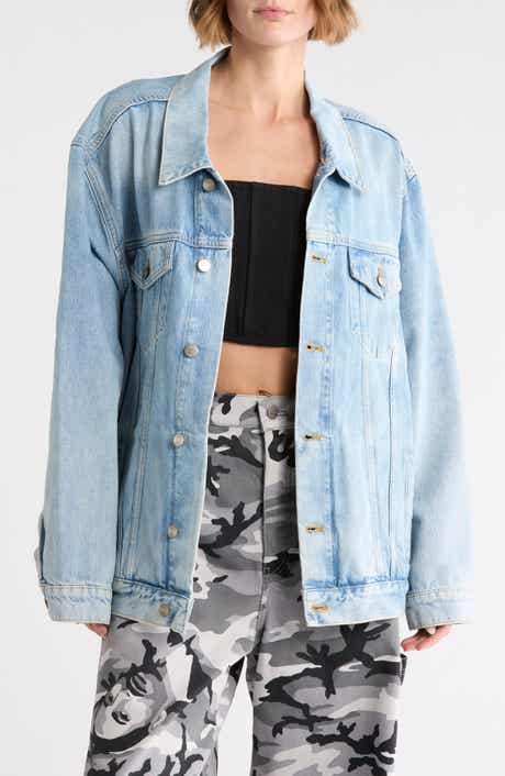 Oversize Denim Trucker Jacket