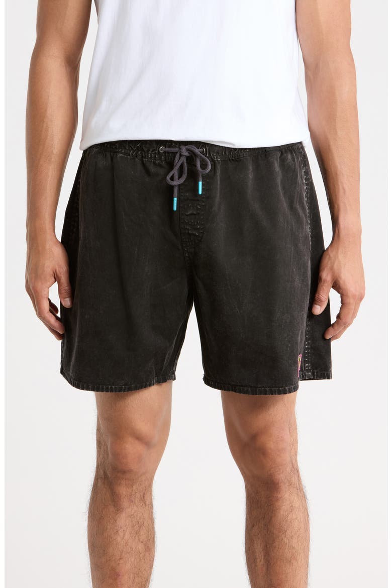 Baja Norte Shorts, Main, color, OBSIDIAN