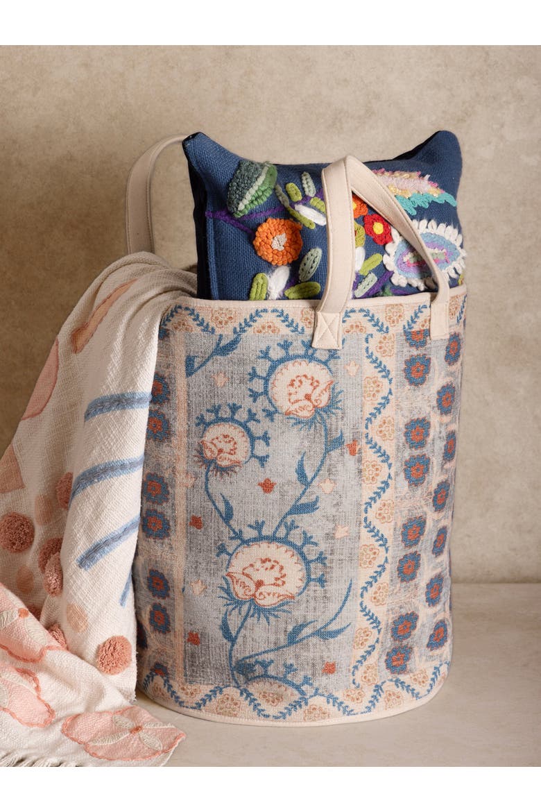 Gilmore Laundry Hamper 14" x 20", Alternate, color, Multicolored