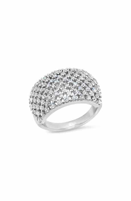 Simulated Diamond Ring