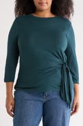 Renee C Side Knot Top