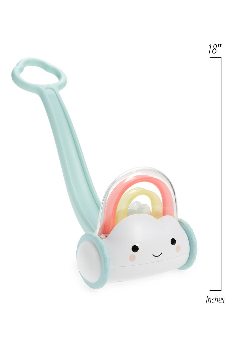 Silver Lining Cloud Rainbow Push Toy, Alternate, color, MULTI