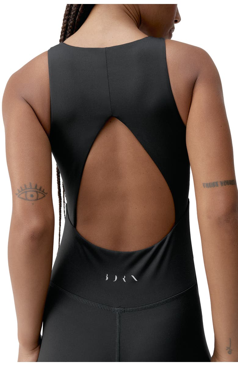 Born Living Yoga Corpo Performance Sport Jumpsuit, Alternate, color, Black