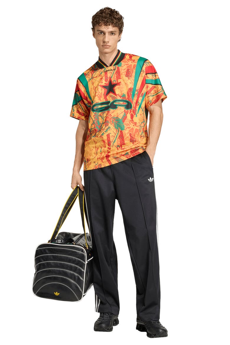 Ghana Graphic Jersey, Alternate, color, GREEN/ YELLOW/ BETTER SCARLET