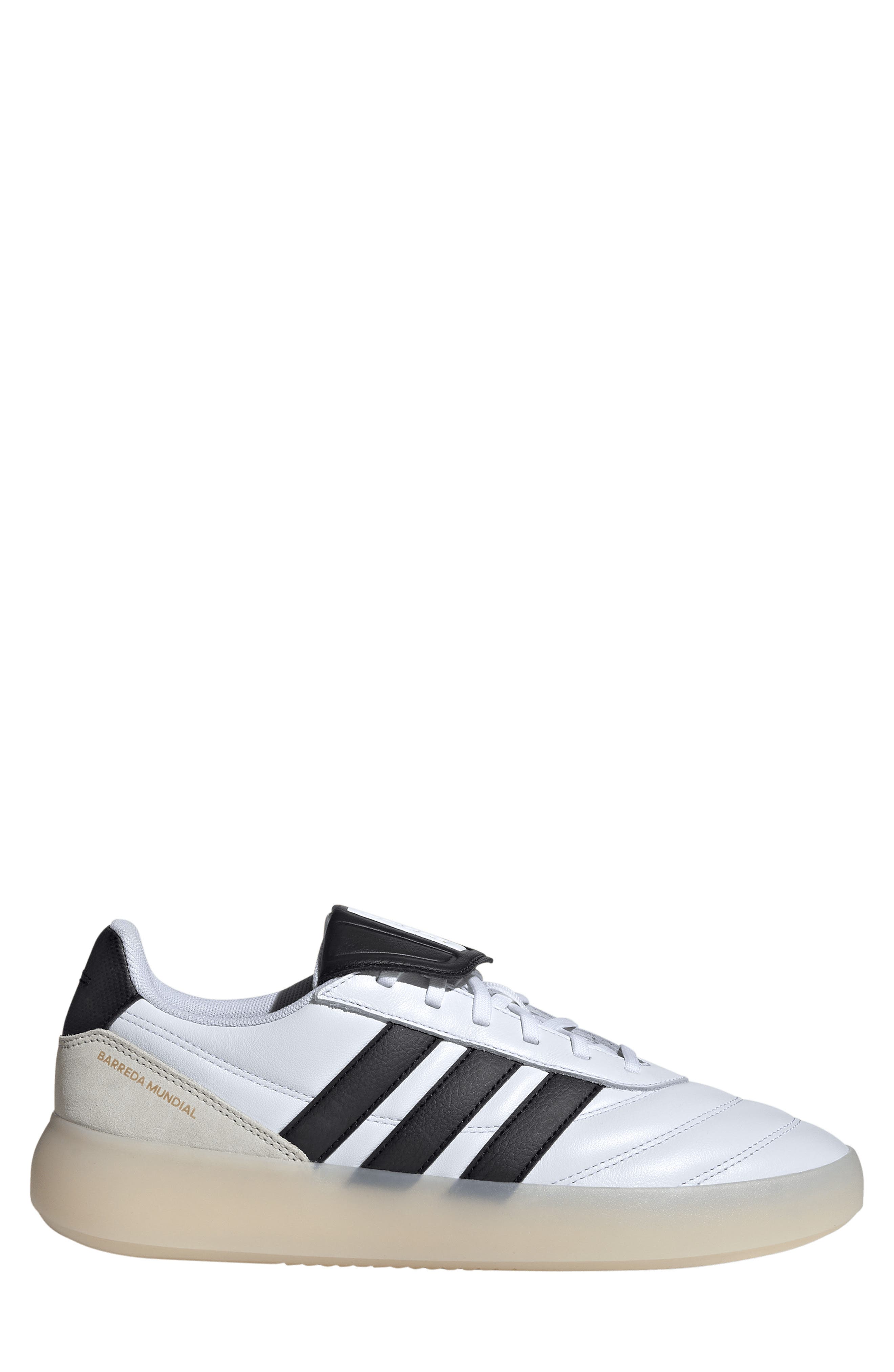 adidas Barreda Mundial Sneaker, Alternate, color, White/ Black/ Alumina