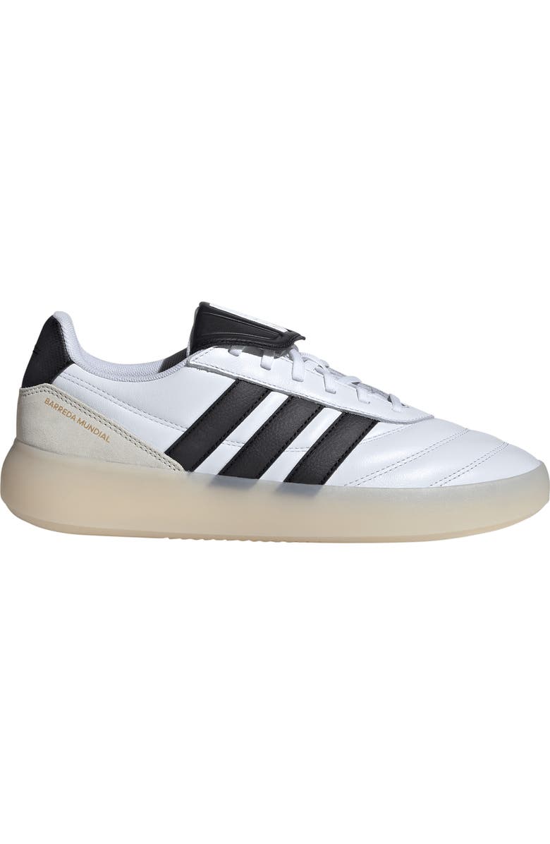adidas Barreda Mundial Sneaker, Alternate, color, White/ Black/ Alumina