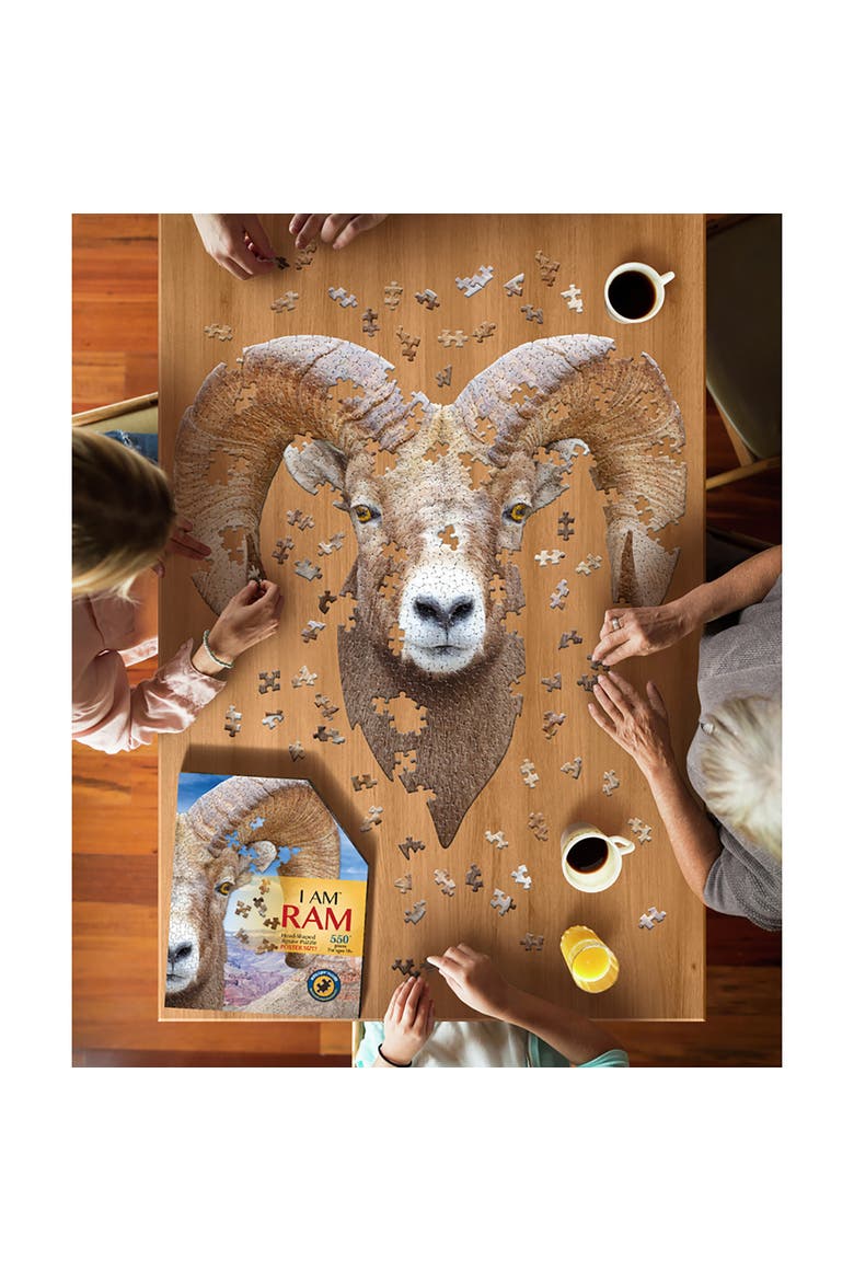 Ram 550 Piece Jigsaw Puzzle, Alternate, color, Multicolored
