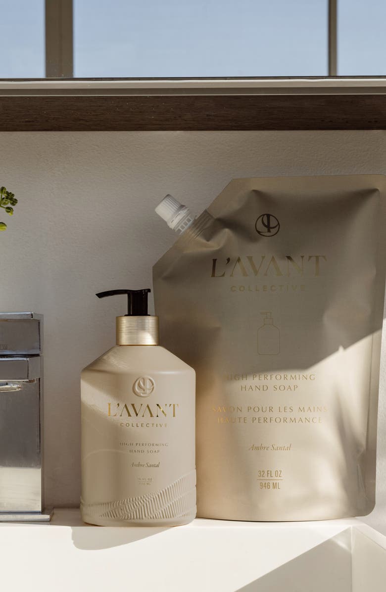 L'AVANT Collective Ambre Santal High Performing Hand Soap Refill, Alternate, color, Beige