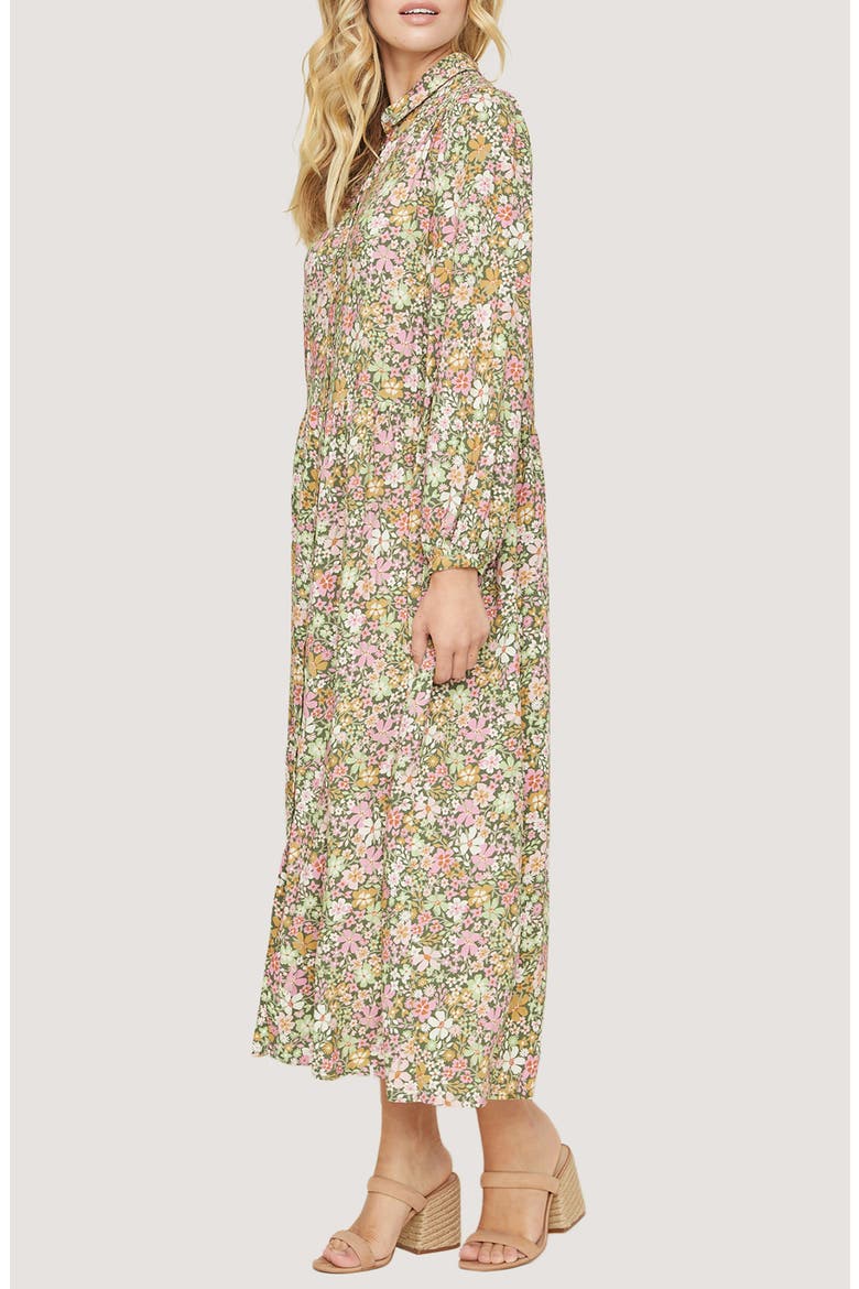 Getaway Island Maxi Dress, Alternate, color, GREEN-MULTI