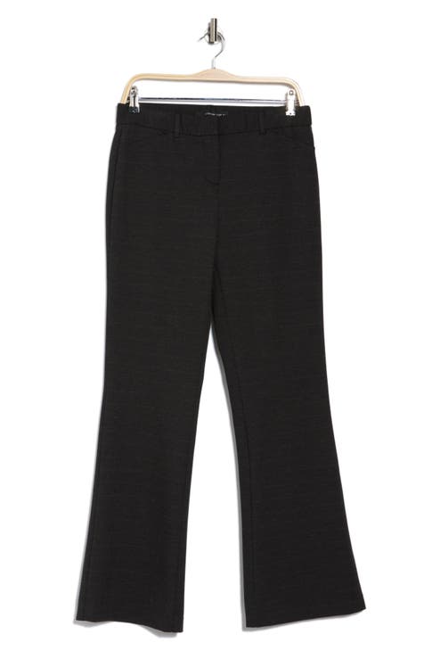 Windowpane Flare Pants