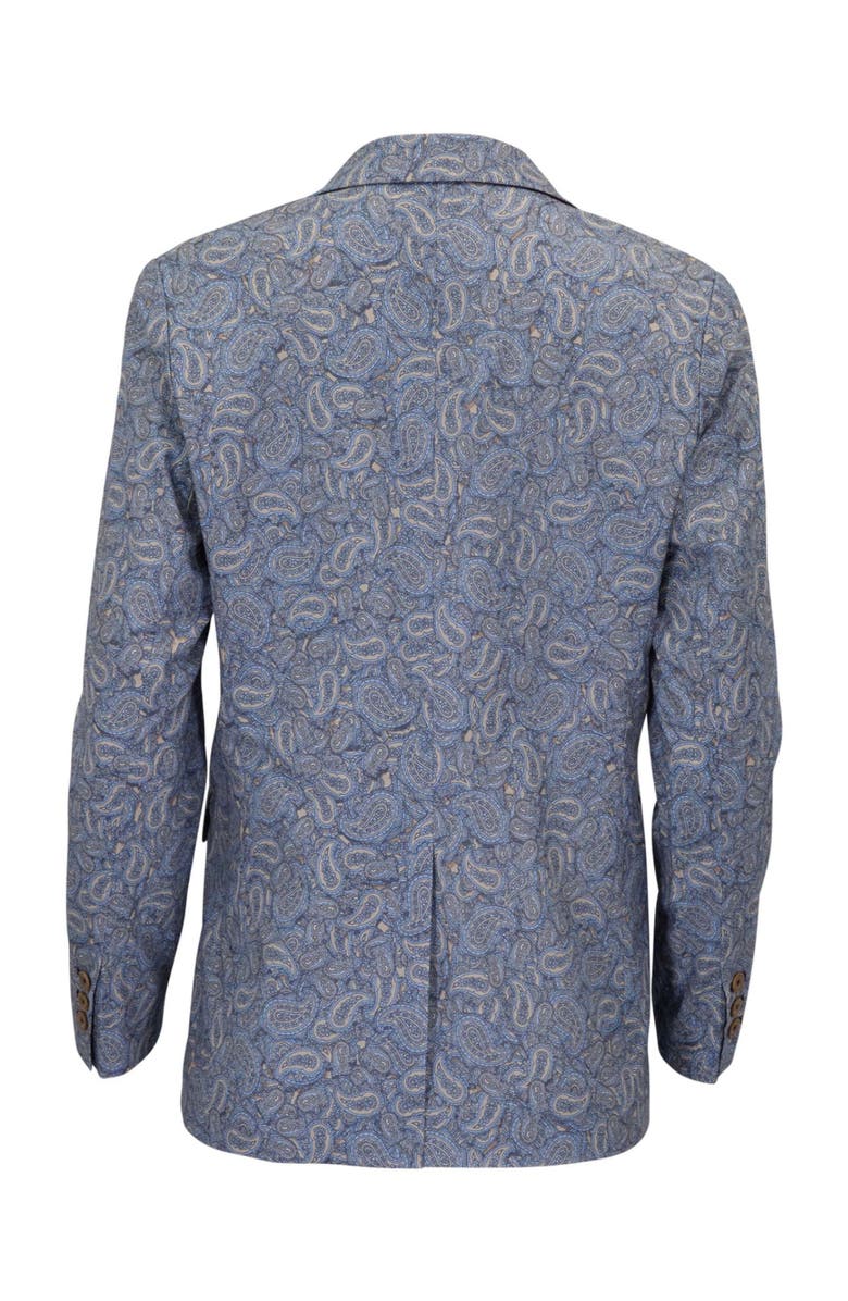 Lords of Harlech Paisley Pile Womens Tailored Blazer, Alternate, color, Paisley Pile Natural