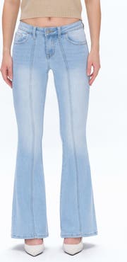 Bayeas Seamed High Waist Flare Jeans