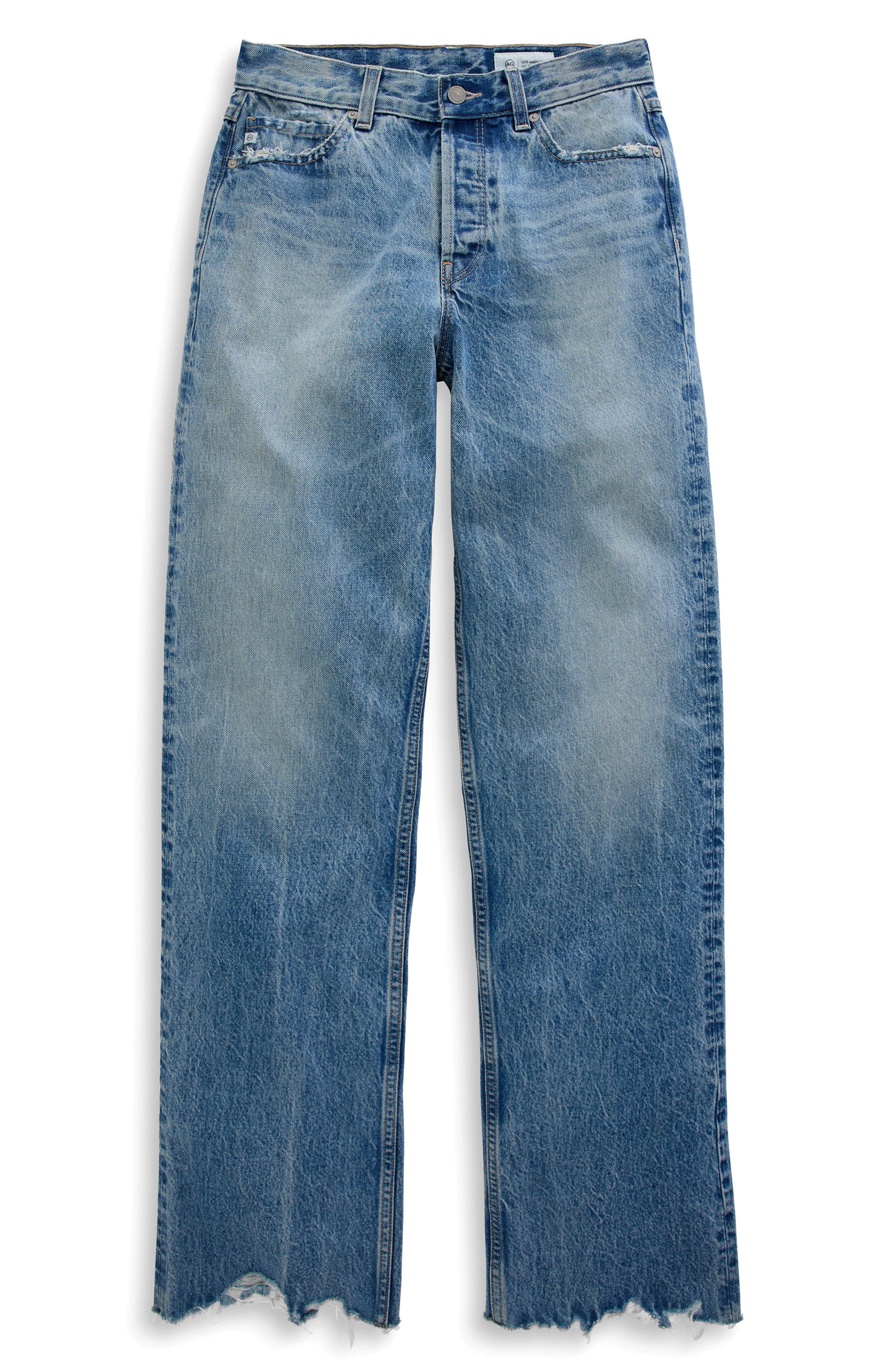 Женские AG Billie Low Waist Straight Leg Jeans — фото 5
