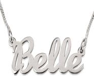 MELANIE MARIE Personalized Nameplate Necklace