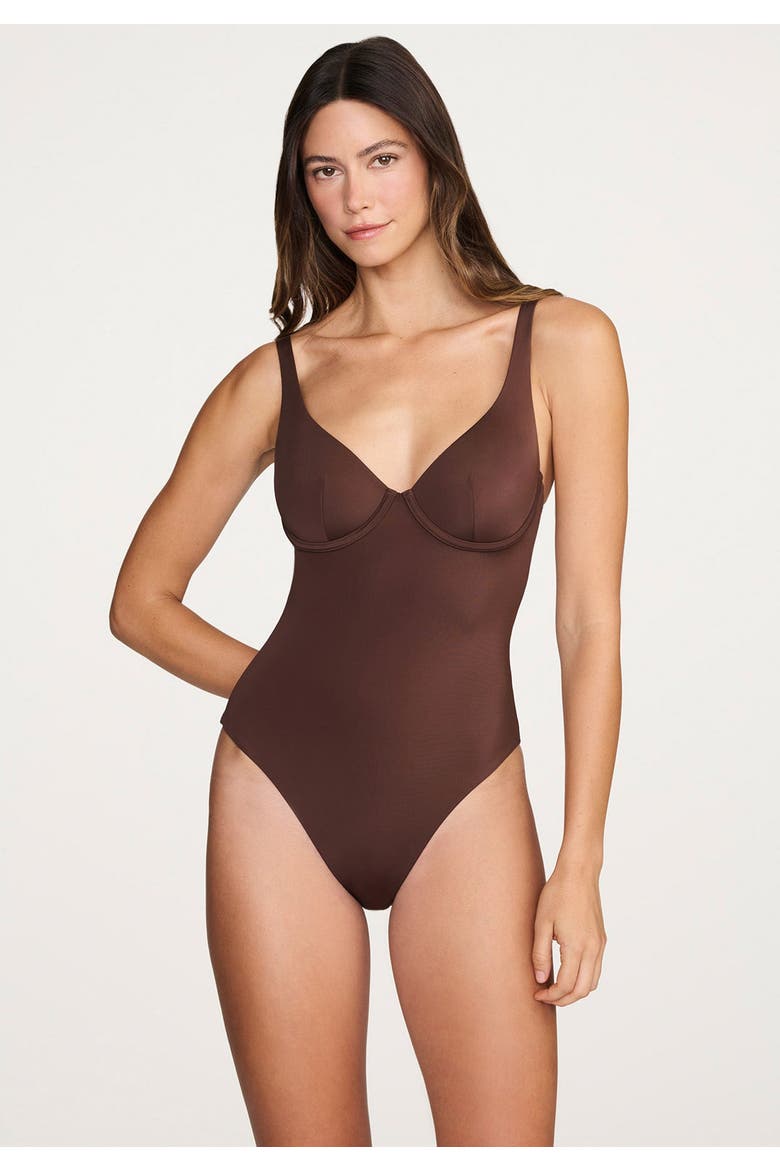 The Scoop One Piece Swim, Alternate, color, JAVA