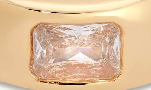 Ettika Treasure Cubic Zirconia Ring In Gold