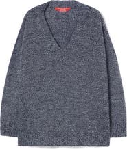 Marina Rinaldi Sierra V-Neck Wool Blend Sweater