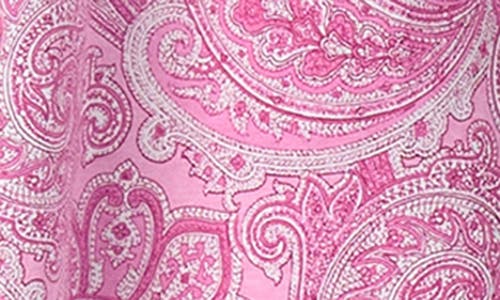 Ralph Lauren Lauren Knit Jersey Sleep Shirt In Pink Paisley