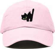 Dalix Blink Black Cat Dad Cap