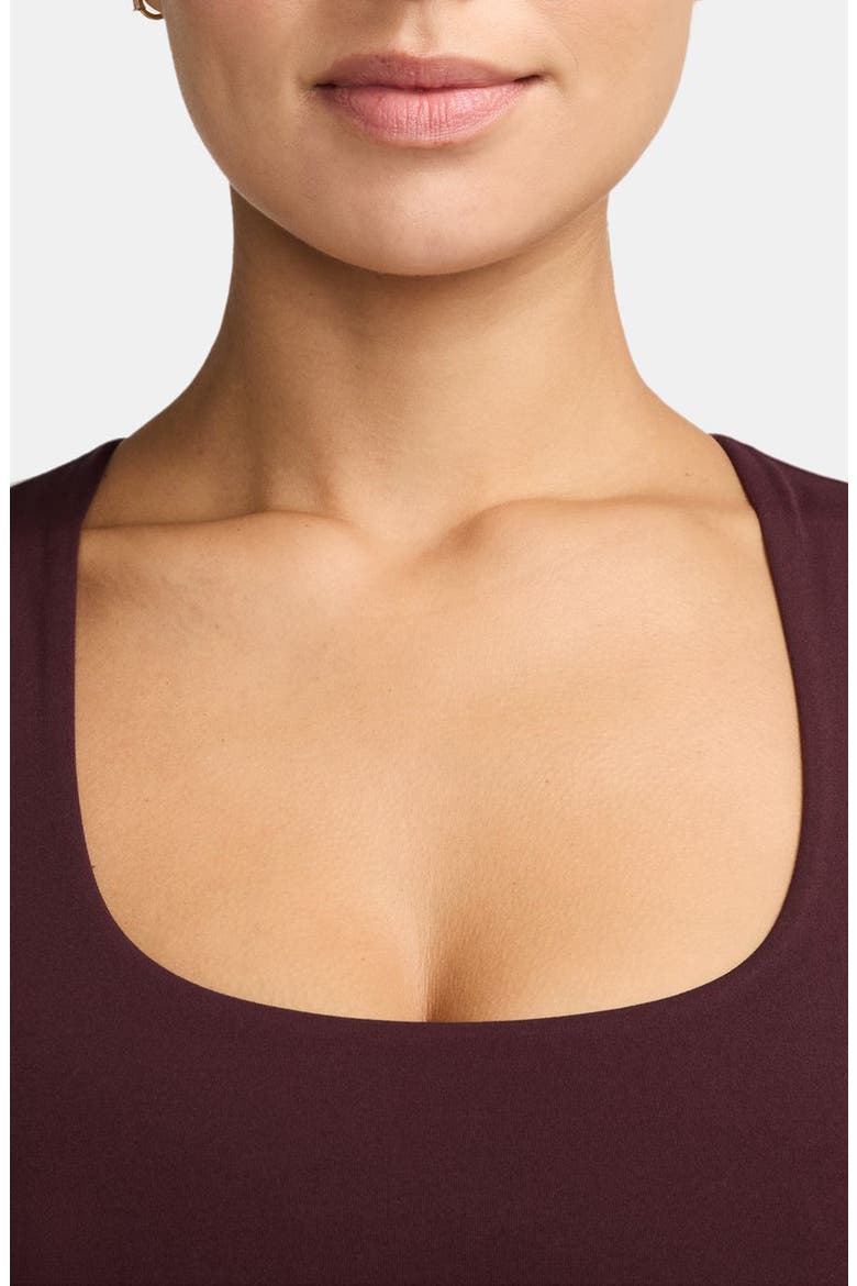 Zenvy Dri-FIT Tank, Alternate, color, BURGUNDY CRUSH/ WHITE