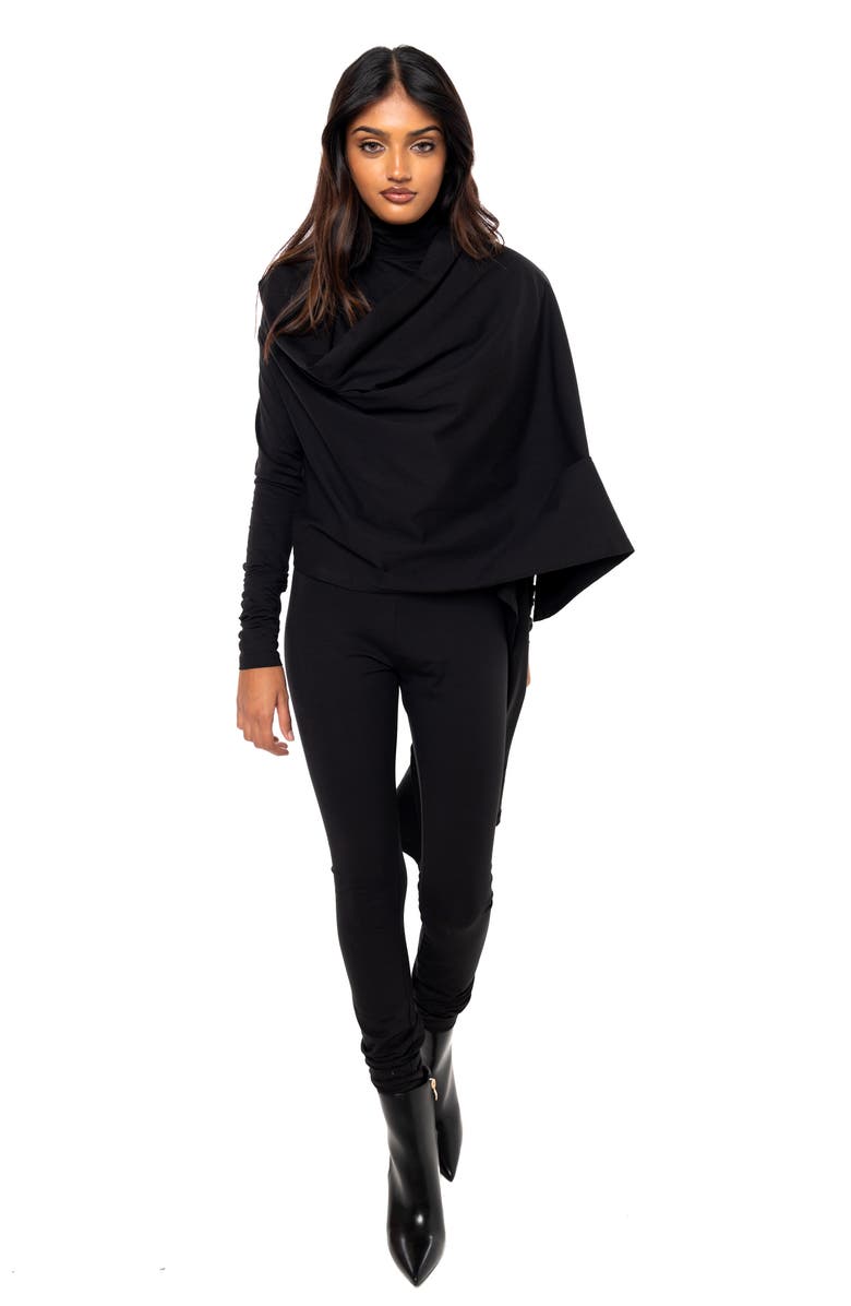 Dai Moda Cat Wrap Shawl, Alternate, color,