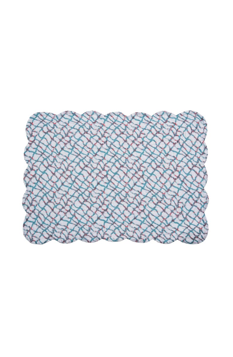 C&F Home St.Vincent Placemats, Set of 6, Alternate, color, Green