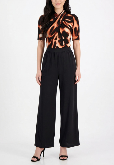 Joan Crossover Front Jumpsuit