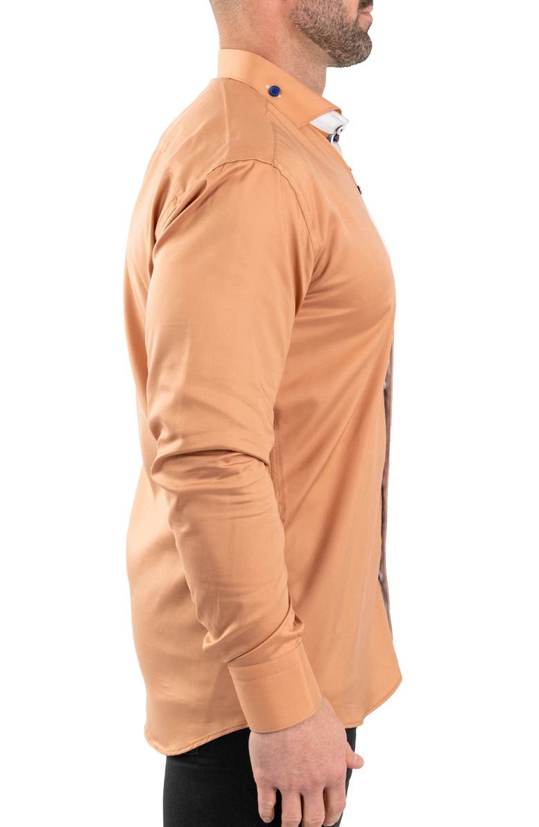 Maceoo Einstein Solid Tencel<sup>®</sup> Button-Down Shirt, Alternate, color, 