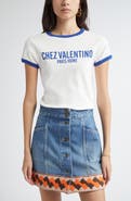 Valentino Garavani Chez Valentino Ringer T-Shirt