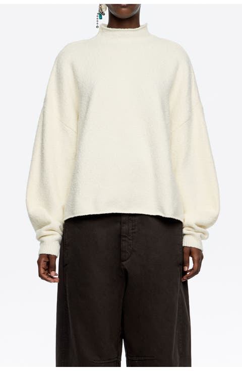 Cotton Boxy Sweater