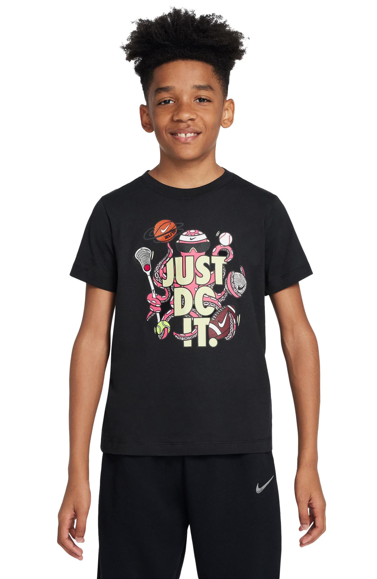 nike black just do it shirt