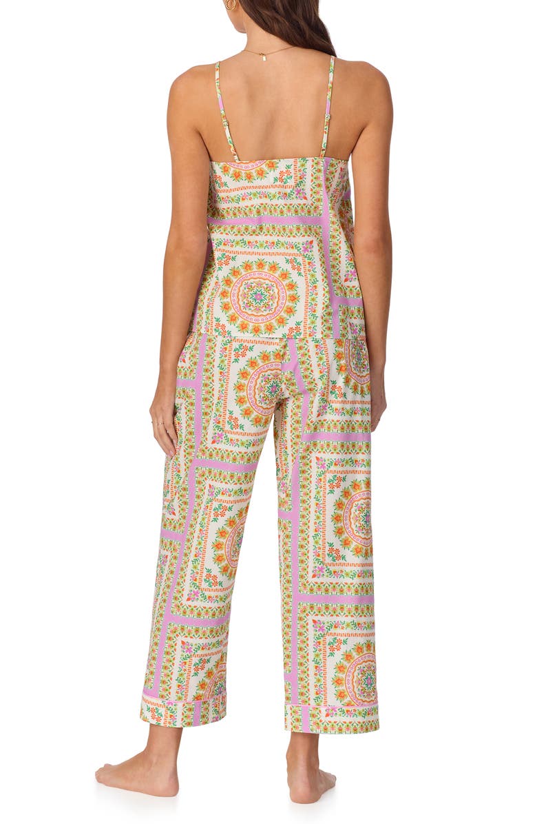 BedHead Pajamas Print Organic Cotton Crop Pajamas, Alternate, color, 