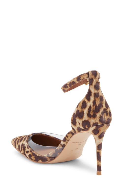 Kurt Geiger London Brixton Lock Charm Pump In Open Brown