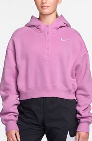 Nike Sportswear Phoenix Fleece Crop Sweatshirt