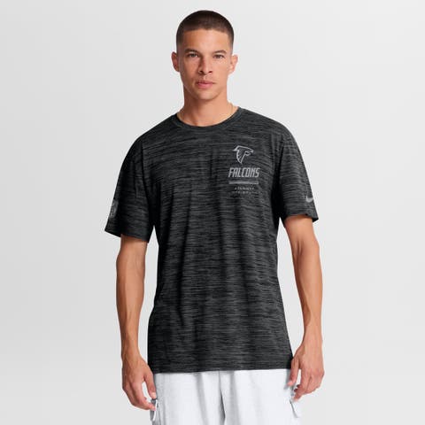 Men's Nike Black Atlanta Falcons Sideline Double Covered Dri-FIT Velocity T-Shirt