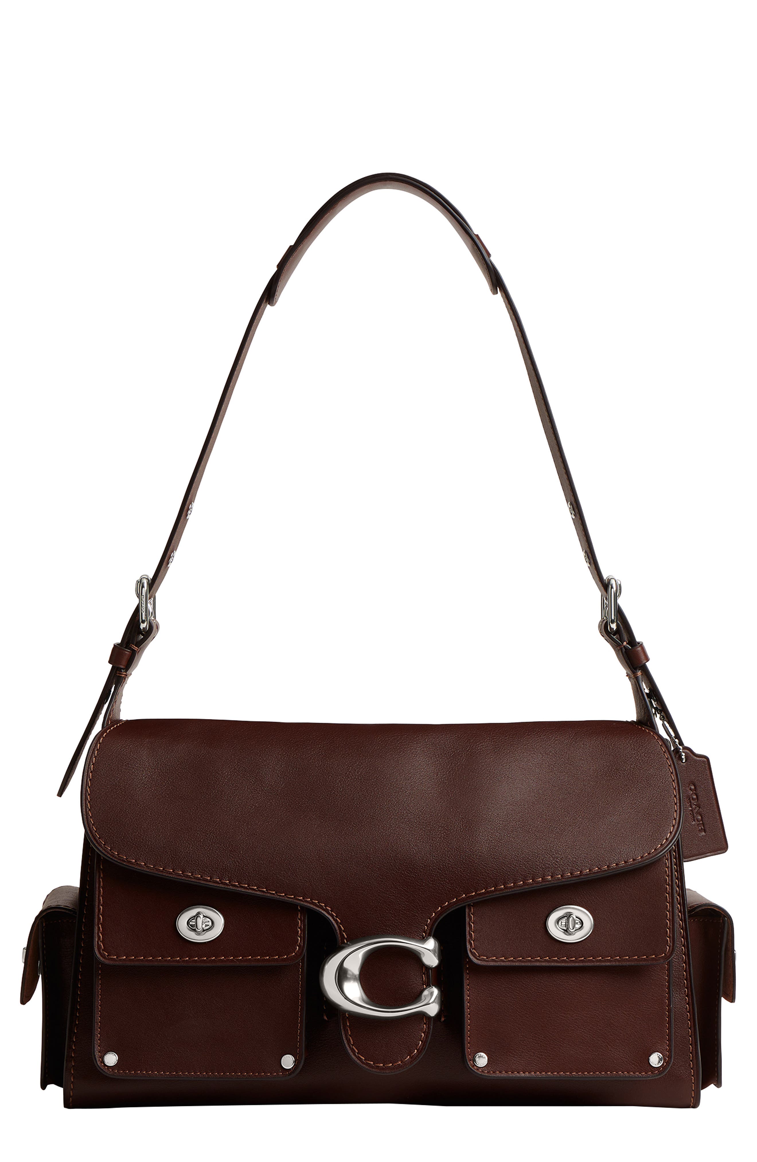 COACH Tabby 36 Cargo Bag, Main, color, Maple