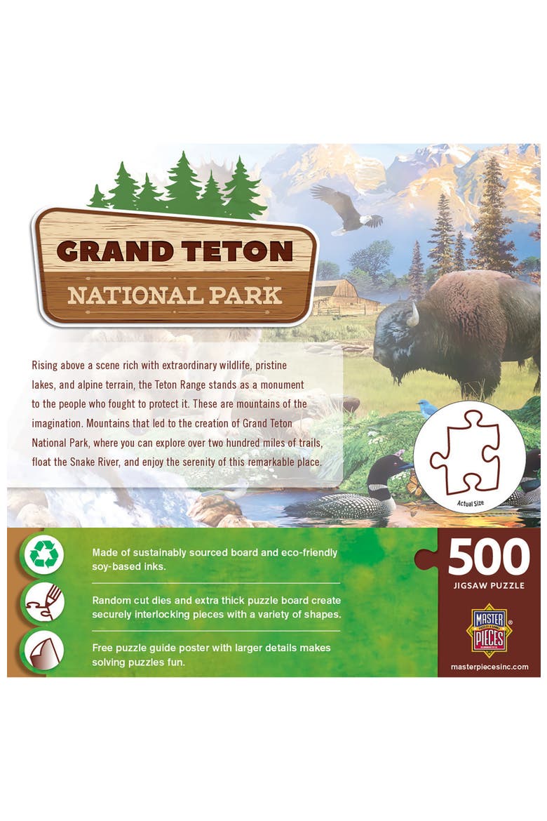 Grand Teton National Park 500pc Puzzle, Alternate, color, Multicolor
