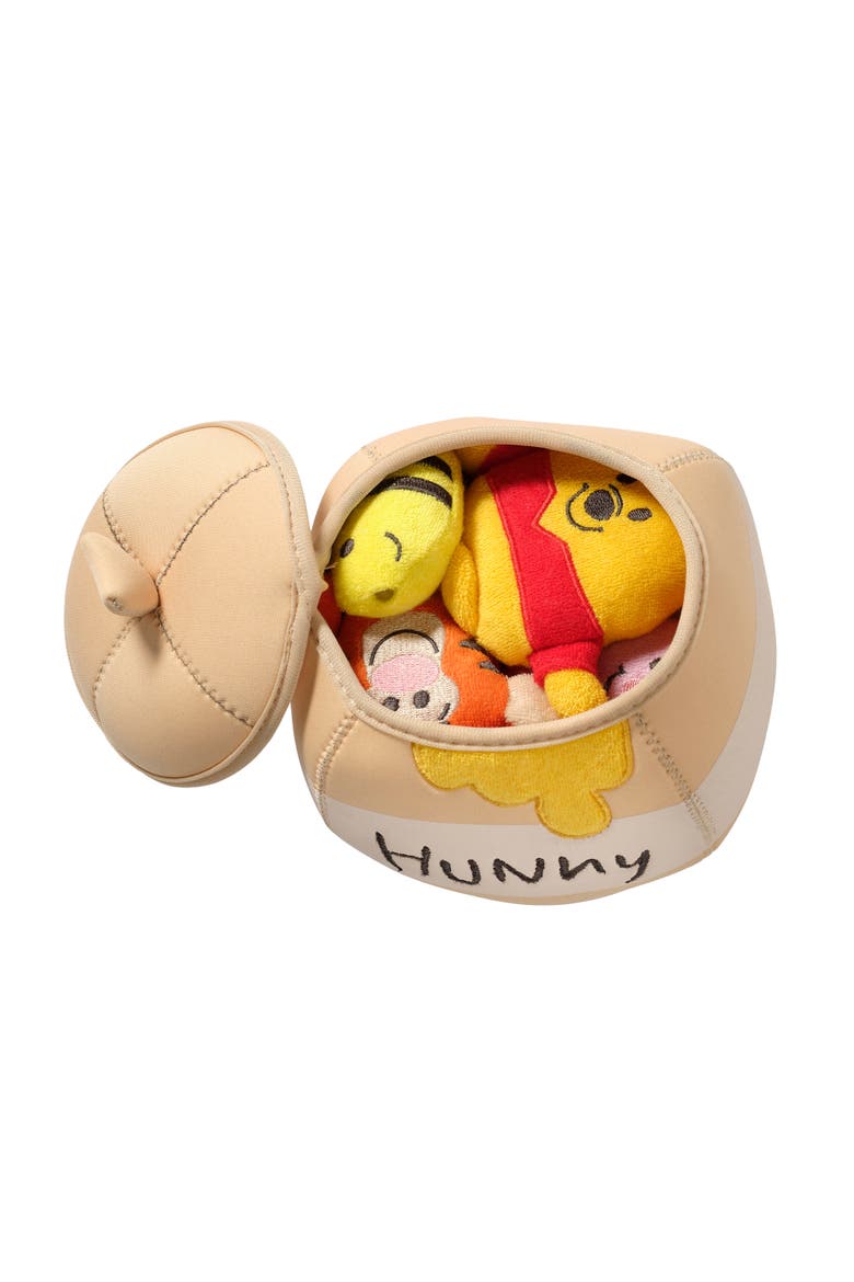 Winnie the Pooh Honey Pot Terry/Neoprene Bath Toy Set, Alternate, color, Multicolor