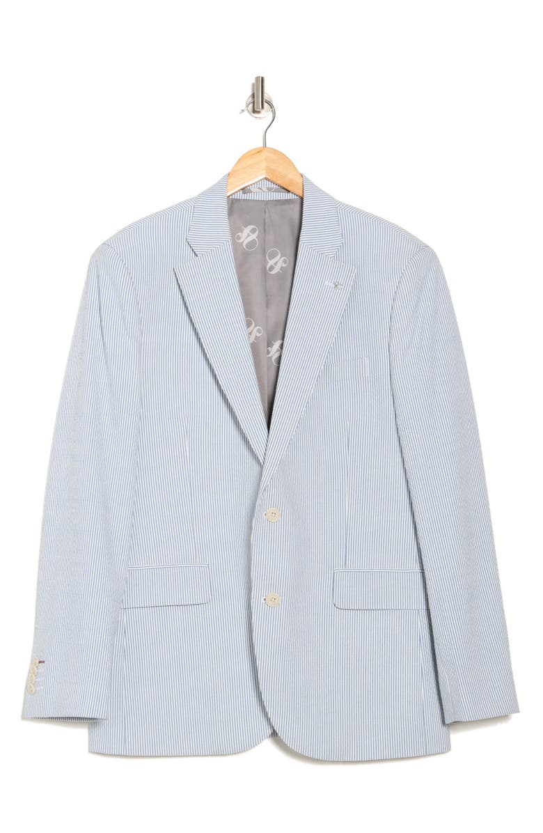 Scotch & Soda Seersucker Blazer, Alternate, color,
