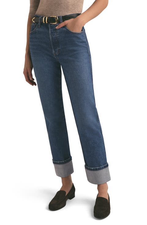 The Valentina High Waist Straight Leg Jeans (Essex)