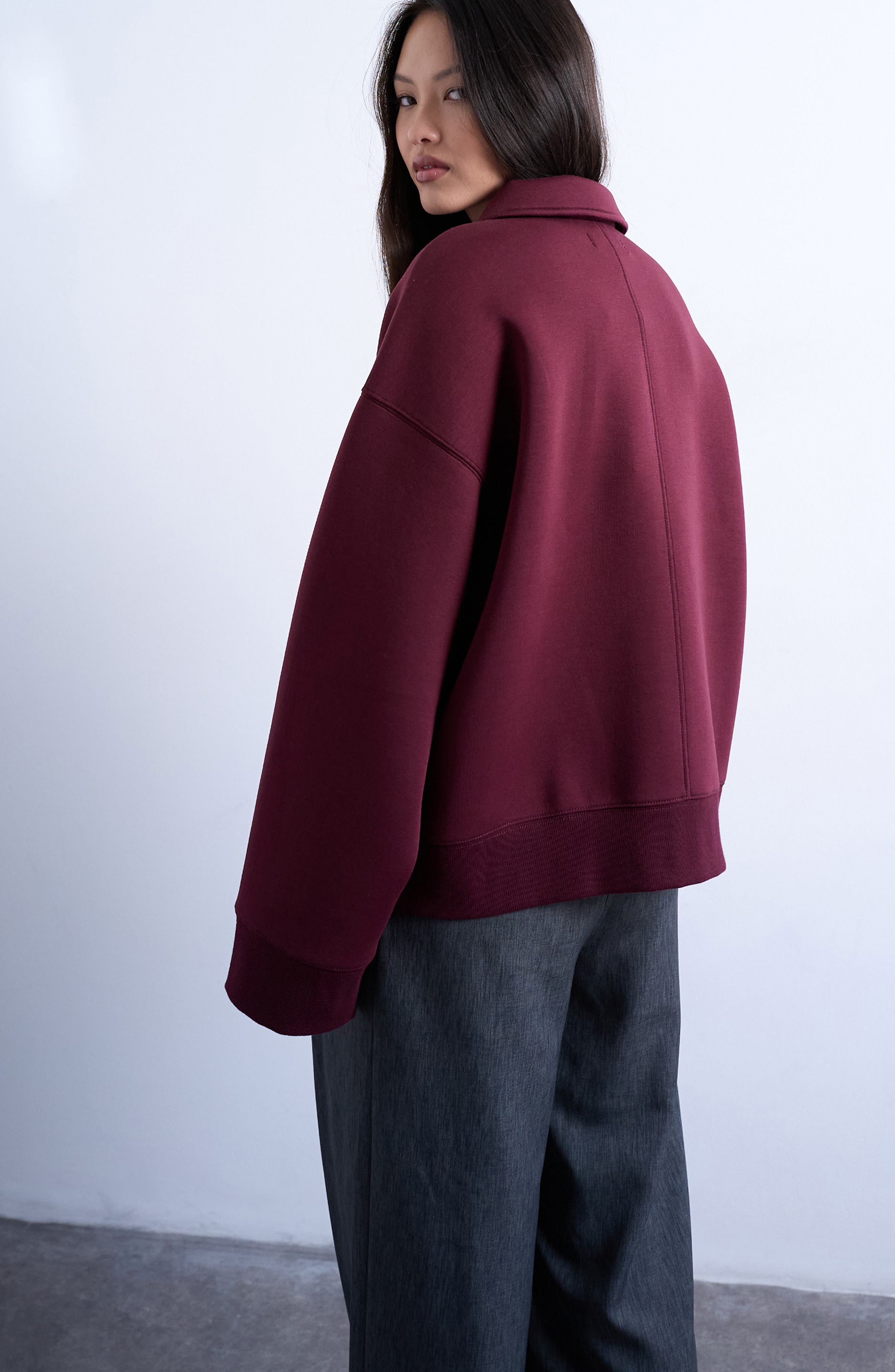 Oversize Zip-Up Jacket - image 2
