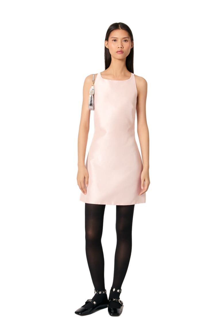Backless dress, Alternate, color, Pale pink