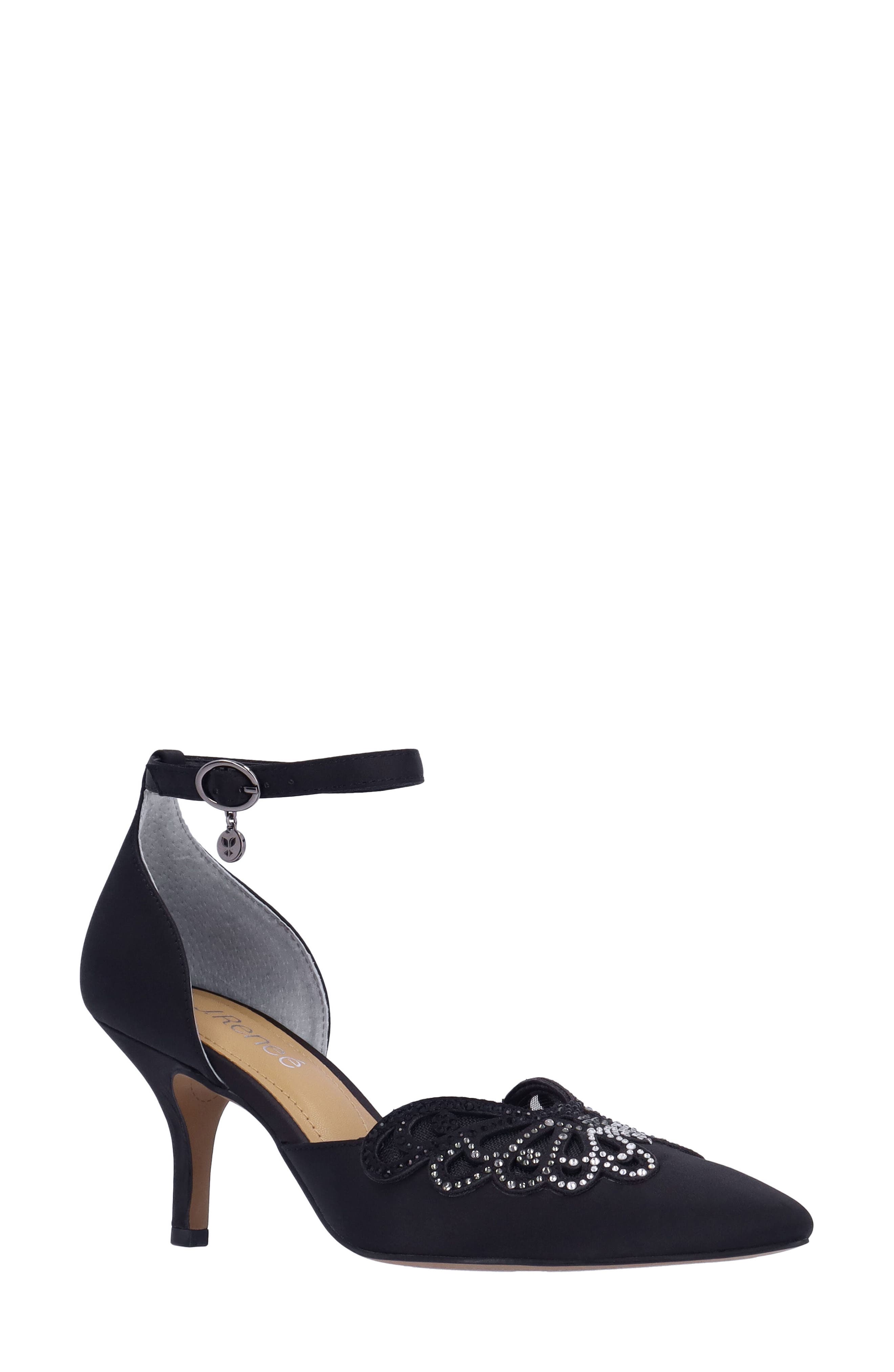 J. Reneé Isabetta Pointed Toe Pump, Main, color, Black